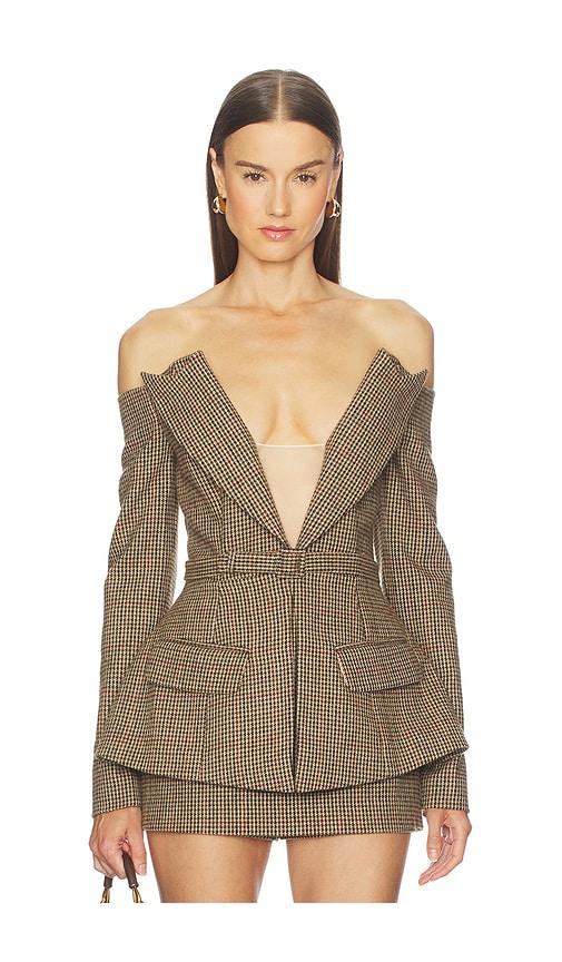 SANS FAFF Delaney Blazer in Grey by SANS FAFF