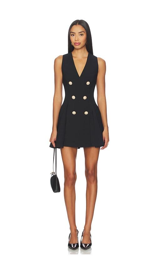 SANS FAFF Marlo Mini Dress in Black by SANS FAFF