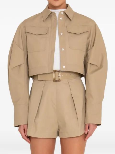 Torino cropped jacket by SANS FAFF