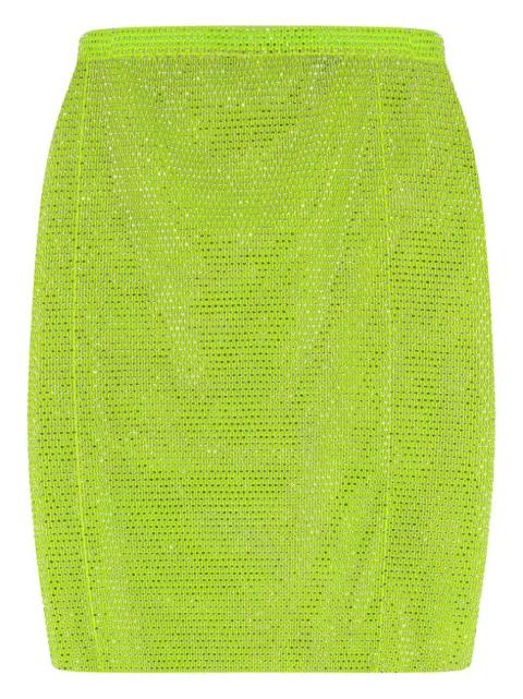 crystal-embellished mini skirt by SANTA BRANDS