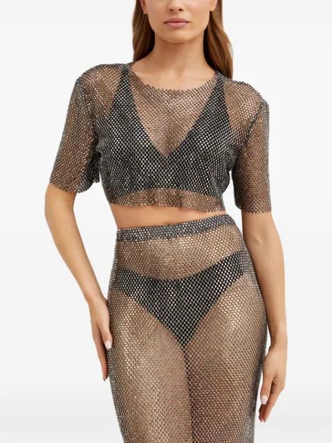 studded mesh top by SANTA BRANDS