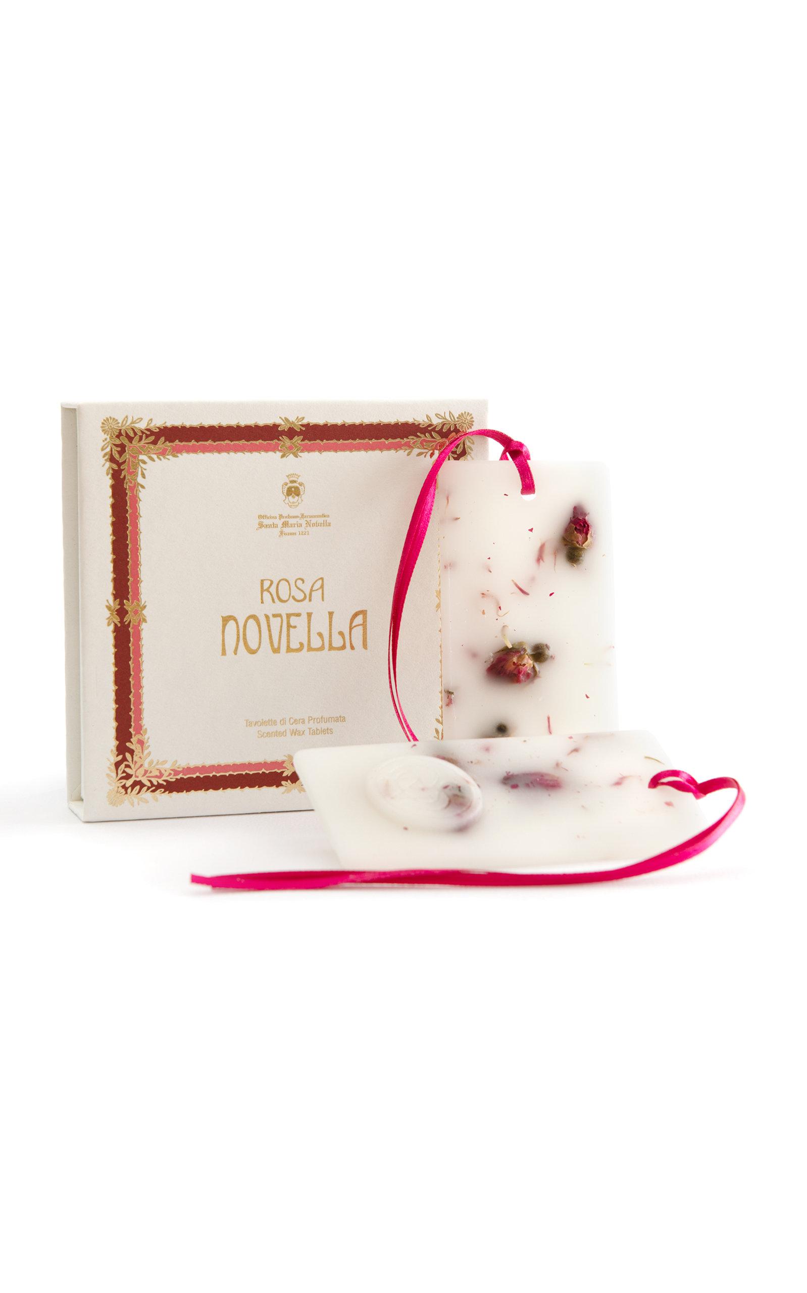 Santa Maria Novella - Set-of-Two Rosa Novella Wax Tablets - Neutral - Moda Operandi by SANTA MARIA NOVELLA