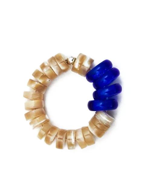 mother-of-pearl lento ring by SANTANGELO