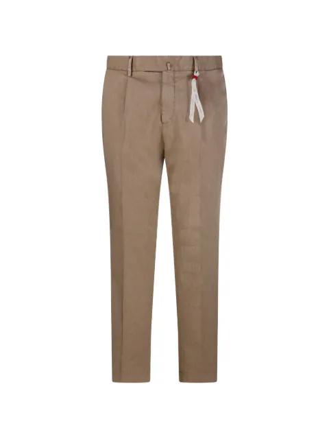 belt-loop trousers by SANTANIELLO