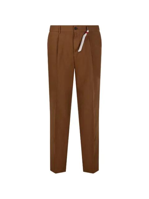 belt-loops trousers by SANTANIELLO