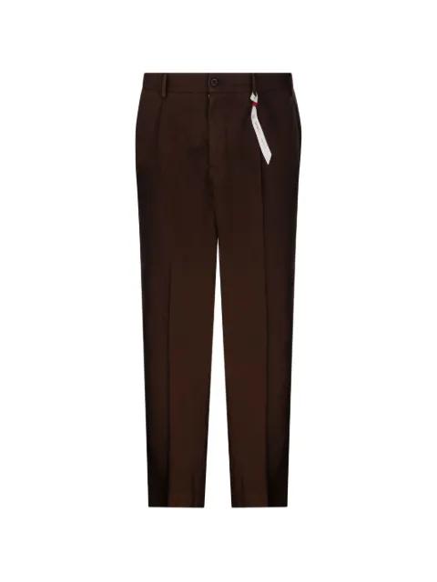 pleated elasticated-waist trousers by SANTANIELLO