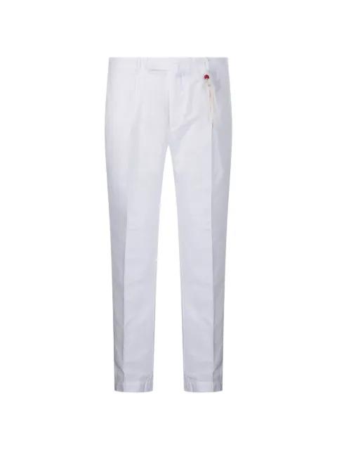 pleated tapered trousers by SANTANIELLO