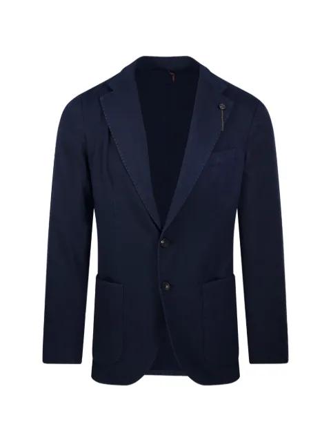 single-breasted blazer by SANTANIELLO