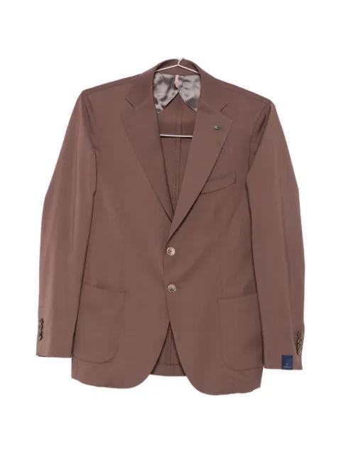 single-breasted notch-lapel suit by SANTANIELLO