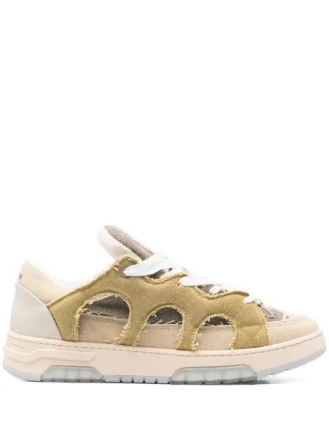 triple-canvas sneakers by SANTHA