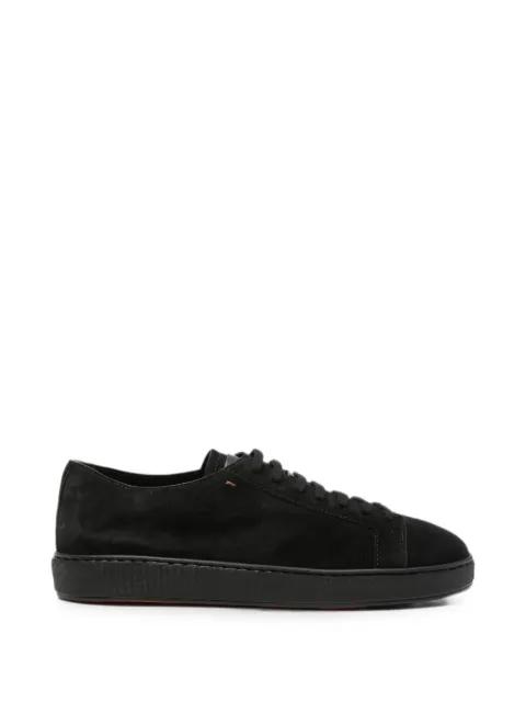 Damps lace-up suede sneakers by SANTONI