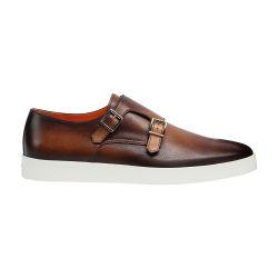 Double-buckle shoes by SANTONI