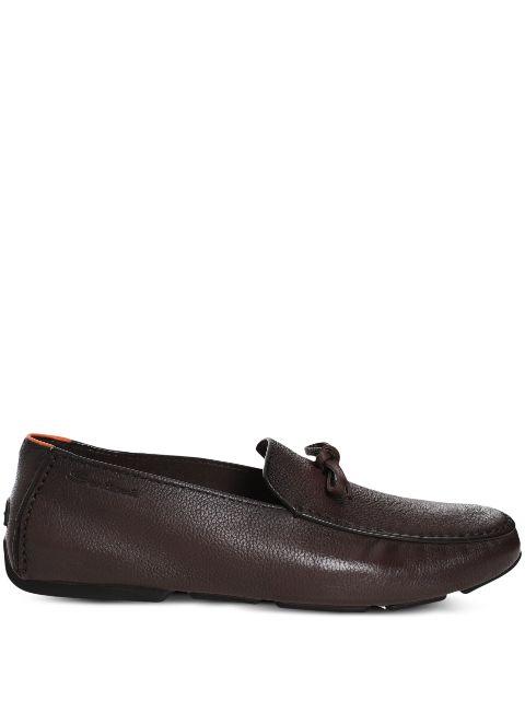 Havana loafers by SANTONI