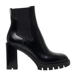 Leather ankle boots by SANTONI