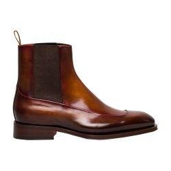 Leather chelsea boot by SANTONI
