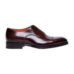 Leather oxford shoes by SANTONI
