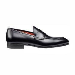 Leather penny Loafers by SANTONI