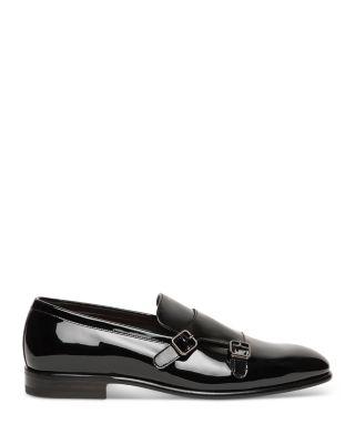 Men's Adrian Formal Loafer Black Patent Leather by SANTONI