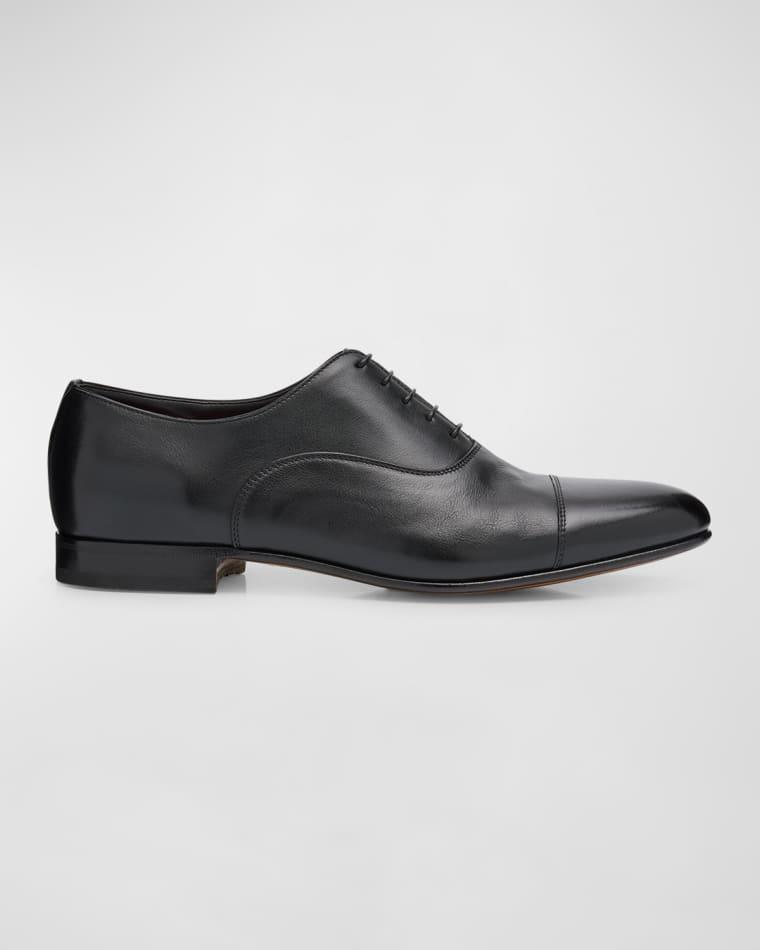 Men's Darian Calfskin Leather Oxfords by SANTONI