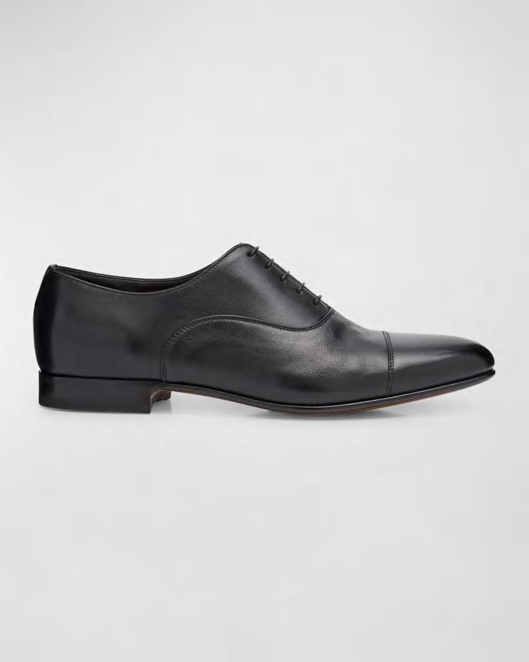 Men's Darian Calfskin Leather Oxfords by SANTONI