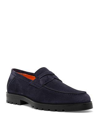 Men's Detroit Slip On Penny Loafers by SANTONI