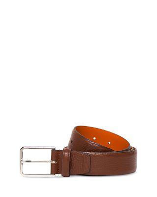 Men's Leather Belt by SANTONI