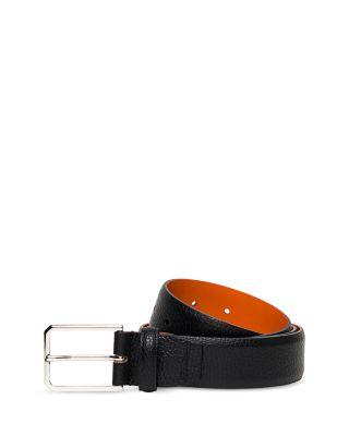 Men's Leather Belt by SANTONI
