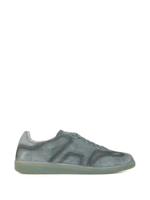 Oly suede lace-up sneakers by SANTONI