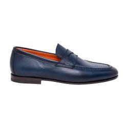 Penny leather loafers by SANTONI