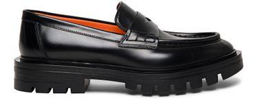 Penny leather loafers by SANTONI