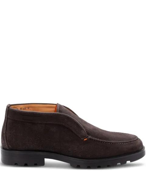 Rock suede loafers by SANTONI