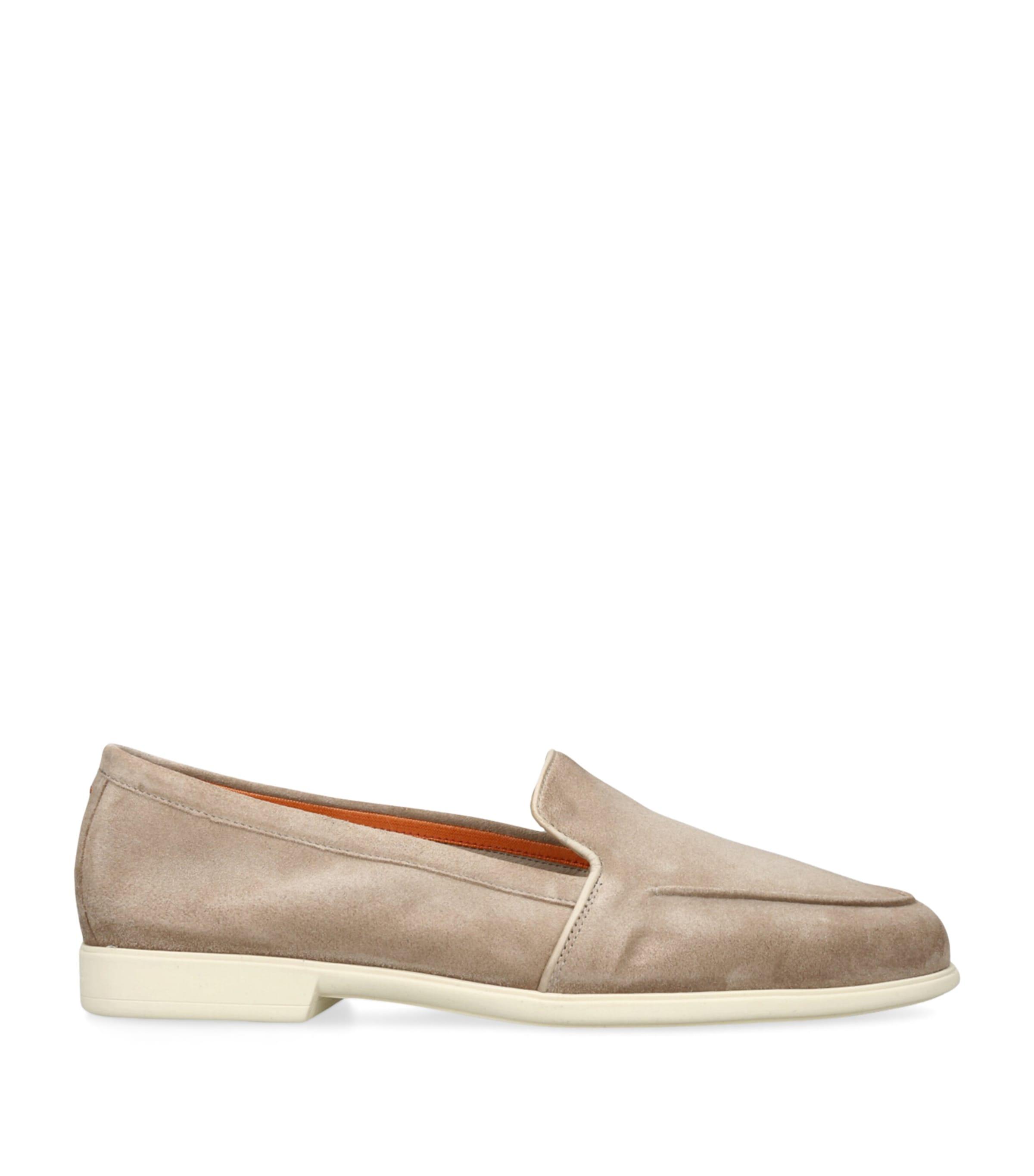 Santoni Suede Loafers by SANTONI