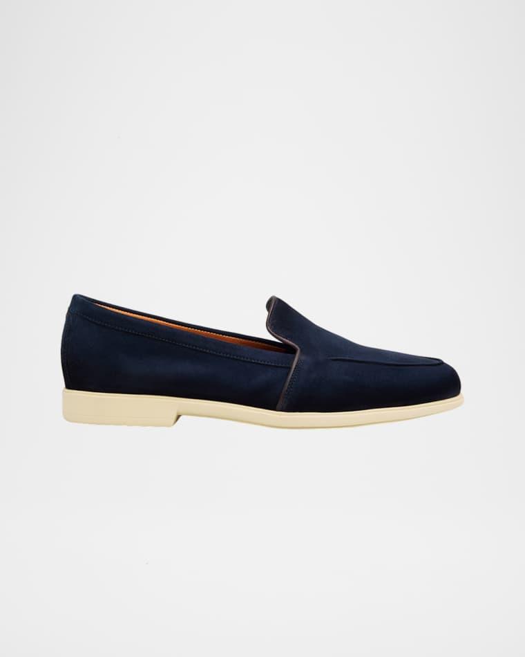 Suede Loafers by SANTONI