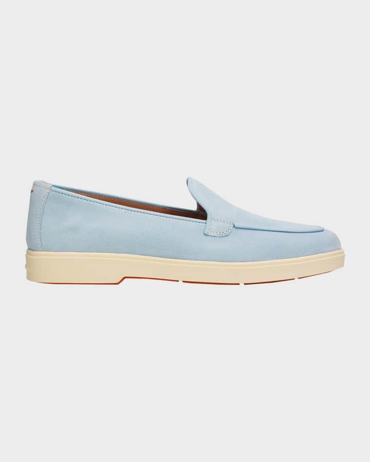 Suede Loafers by SANTONI