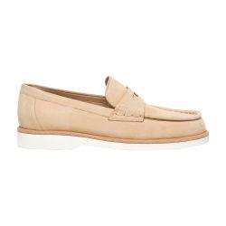 Suede loafers by SANTONI