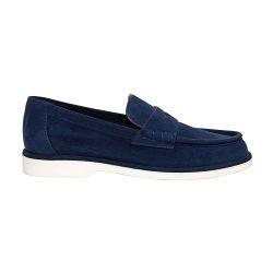 Suede loafers by SANTONI
