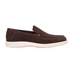 Suede loafers by SANTONI