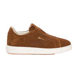 Suede slip-on sneakers by SANTONI