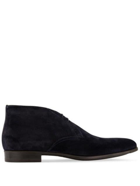 William suede ankle boots by SANTONI