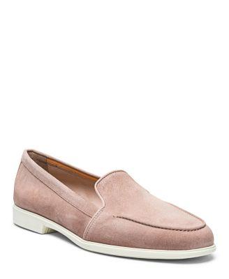 Women's Suede Loafer by SANTONI