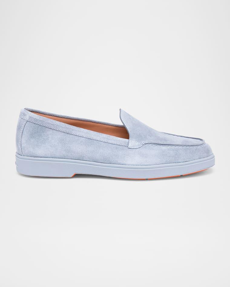 Yaltamoc Suede Slip-On Loafers by SANTONI