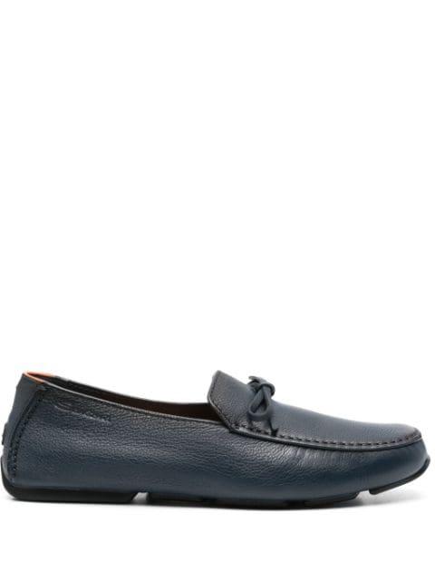 bow loafers by SANTONI