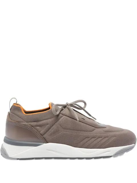 knitted lace-up sneakers by SANTONI