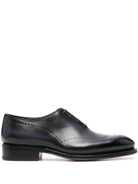 lace-up leather brogues by SANTONI