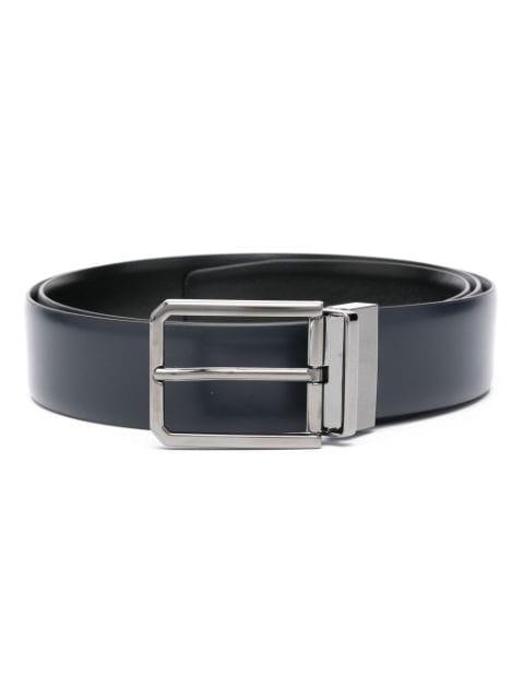leather belt by SANTONI