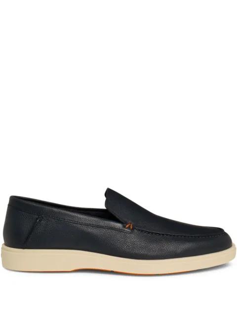 leather loafers by SANTONI