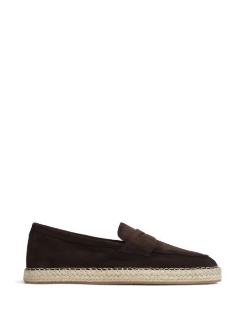 leather loafers by SANTONI