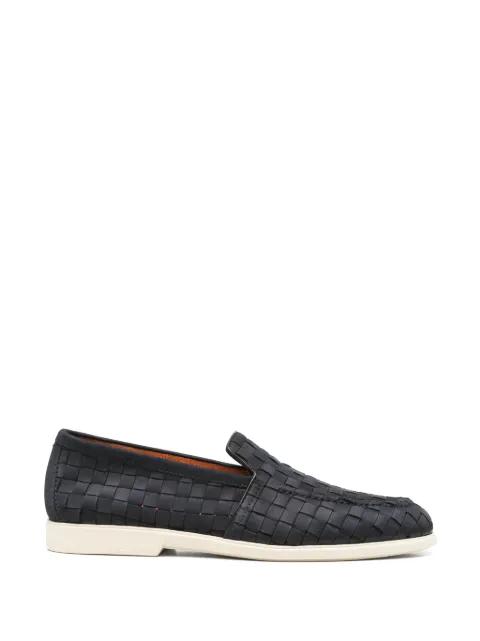 leather loafers by SANTONI