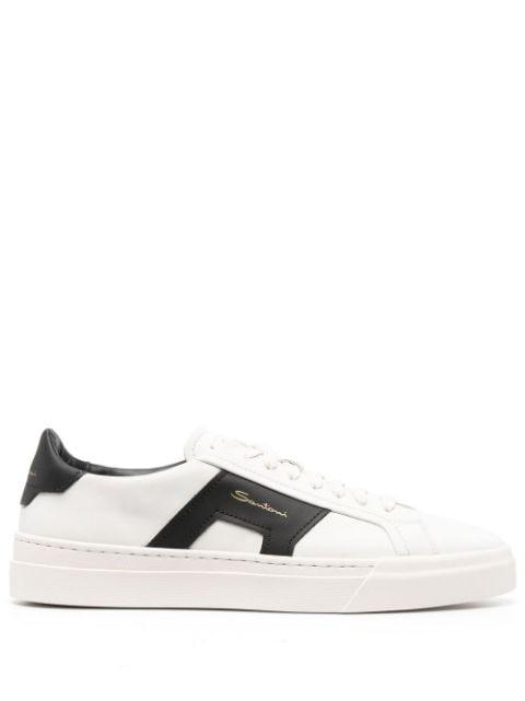 leather low-top sneakers by SANTONI