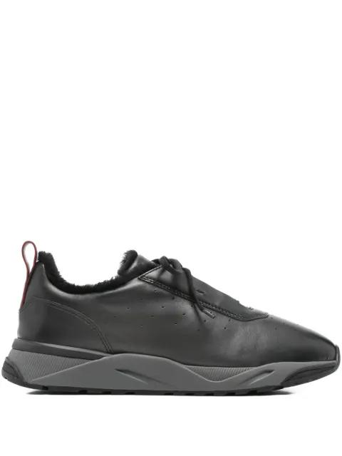 leather sneakers by SANTONI
